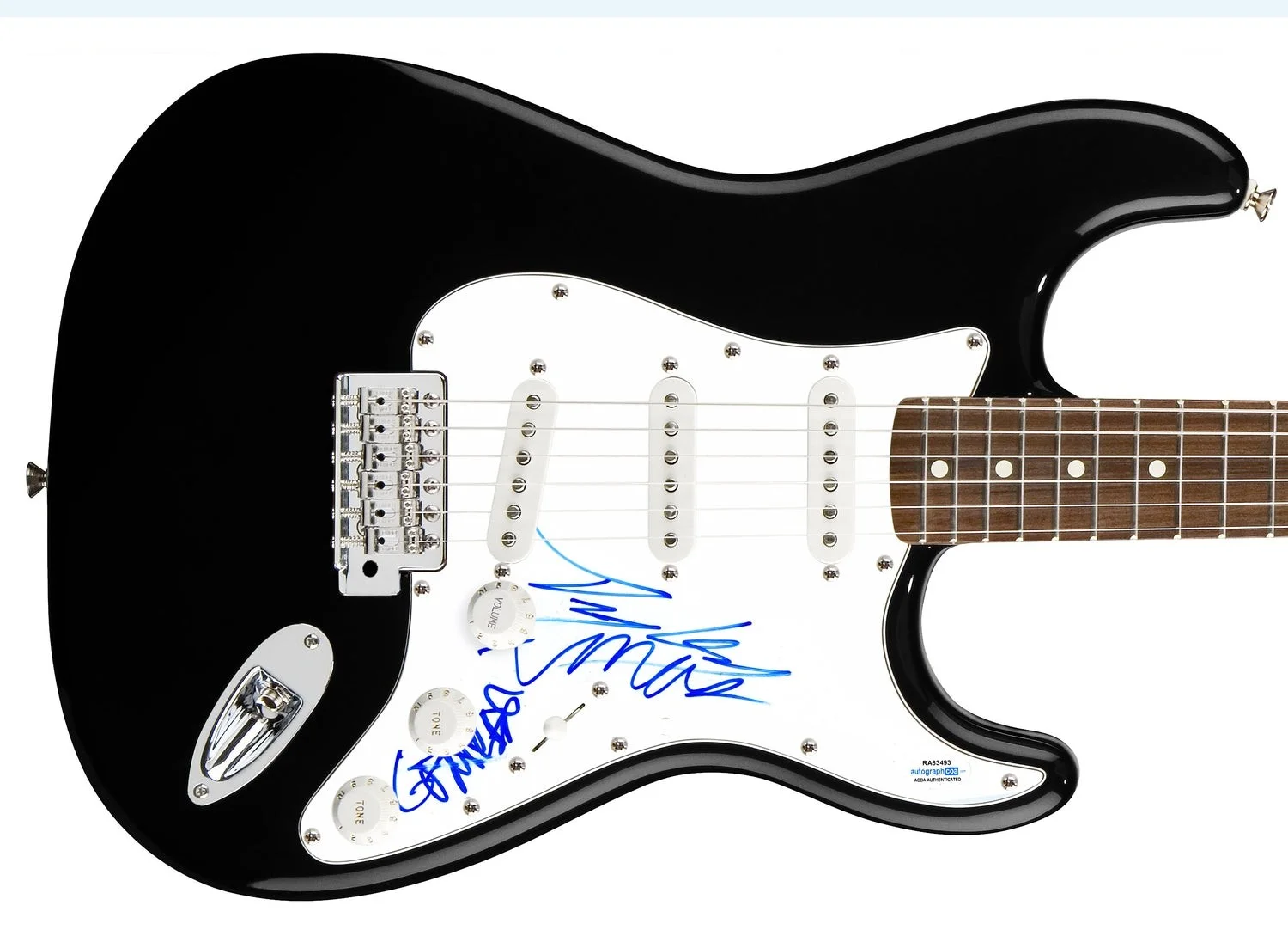 The Felice Brothers Signed Autographed Guitar ACOA, изображение 2