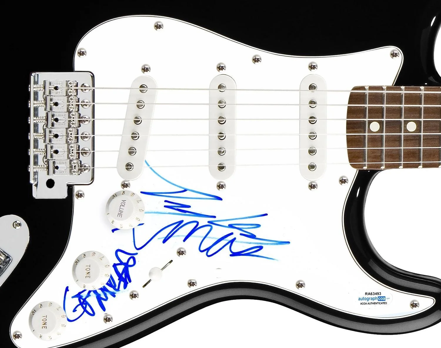 The Felice Brothers Signed Autographed Guitar ACOA, изображение 3