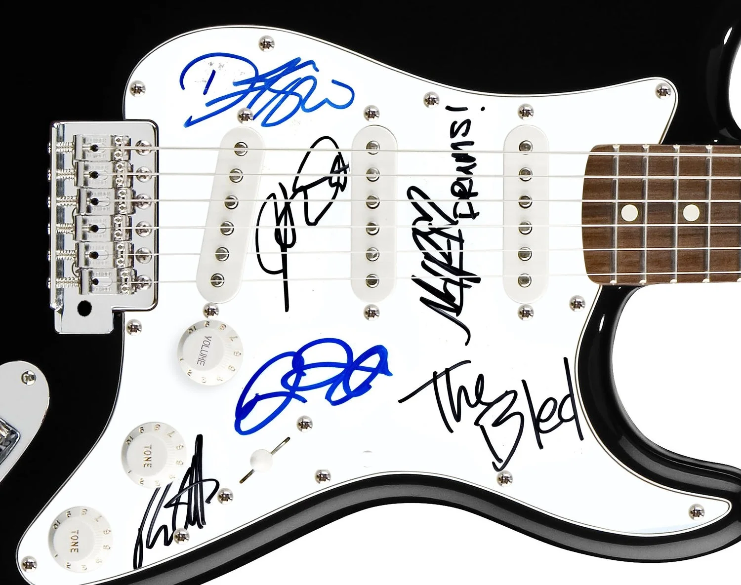 The Bled Signed Autographed Guitar ACOA, image 2