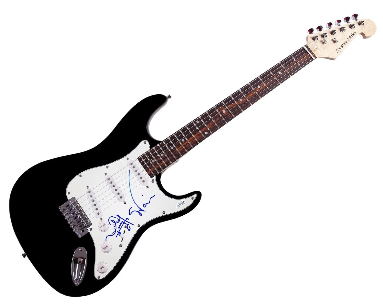 Steve Vai Signed Autographed Guitar ACOA, image 3