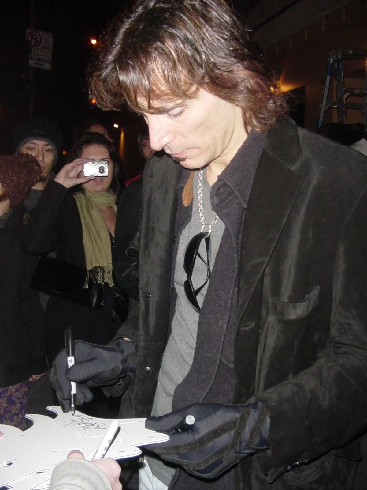 Steve Vai Signed Autographed Guitar ACOA, image 4