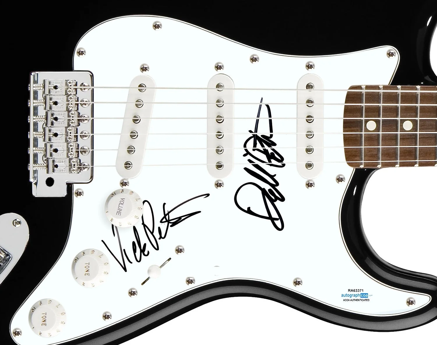 The Bangles Signed X2 Autographed Guitar ACOA, image 2