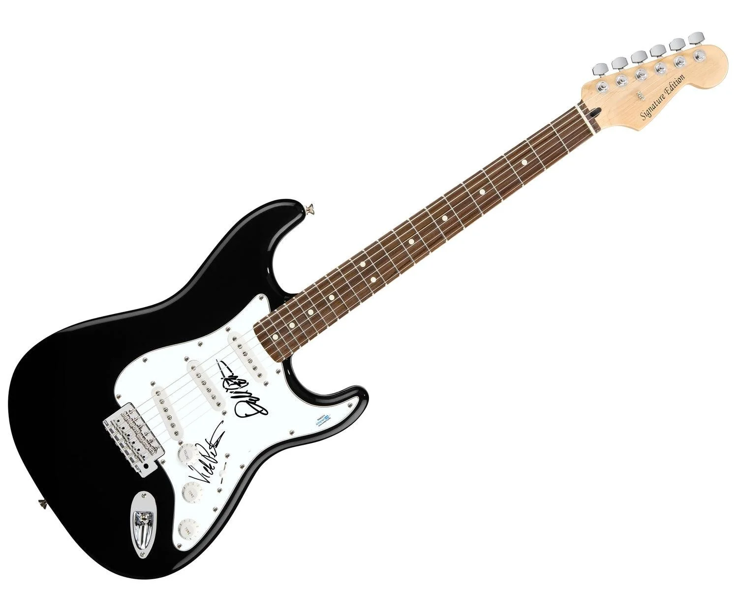 The Bangles Signed X2 Autographed Guitar ACOA, image 3