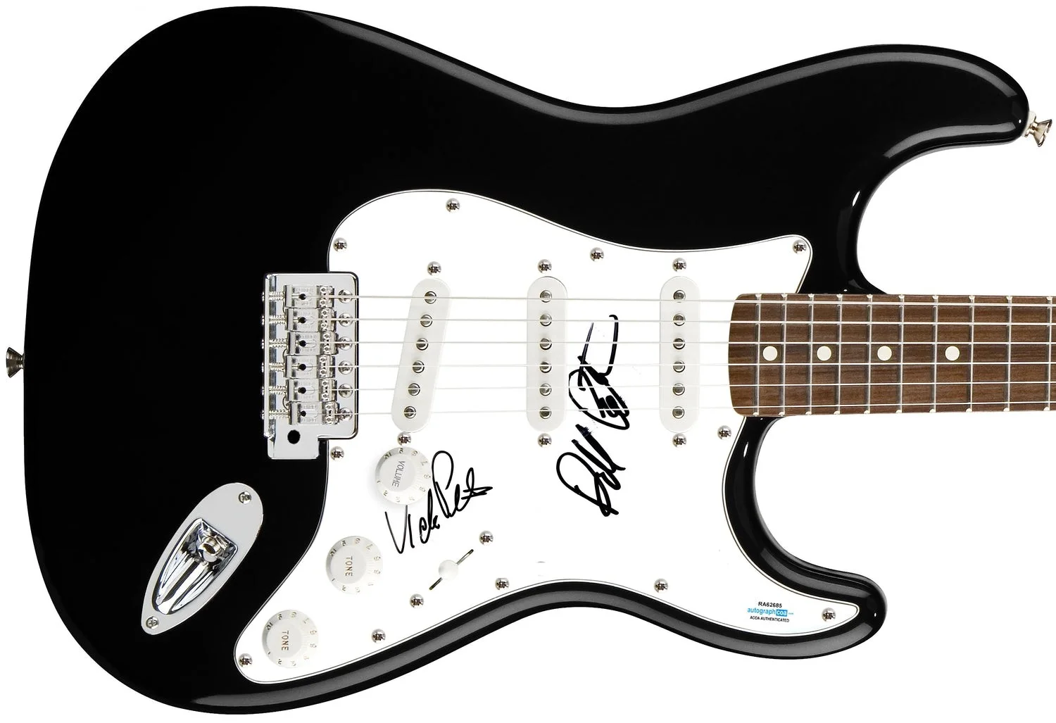 The Bangles Signed X2 Autographed Guitar ACOA, image 2