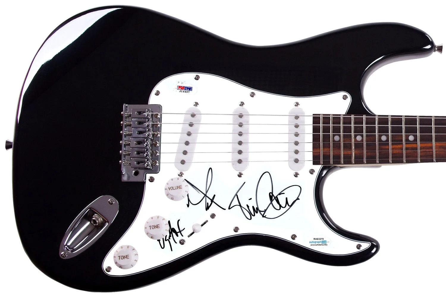 Stryper Signed Autographed Guitar ACOA PSA, image 2