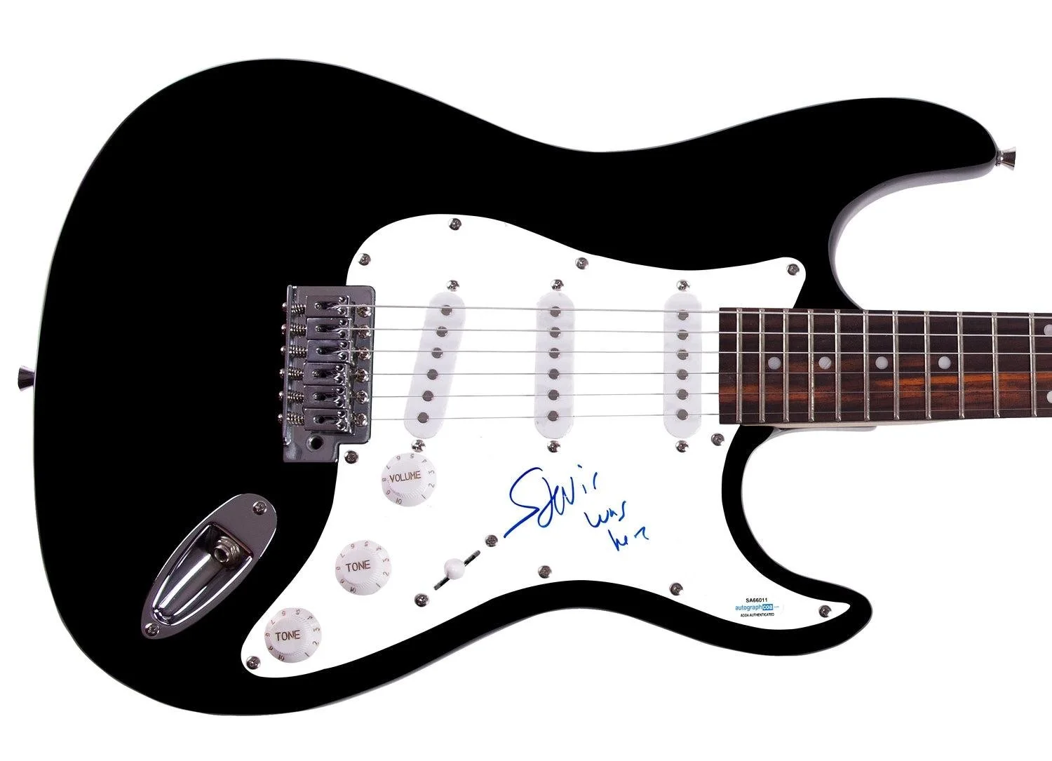 Steven Van Zant Signed Autographed Guitar ACOA, image 3