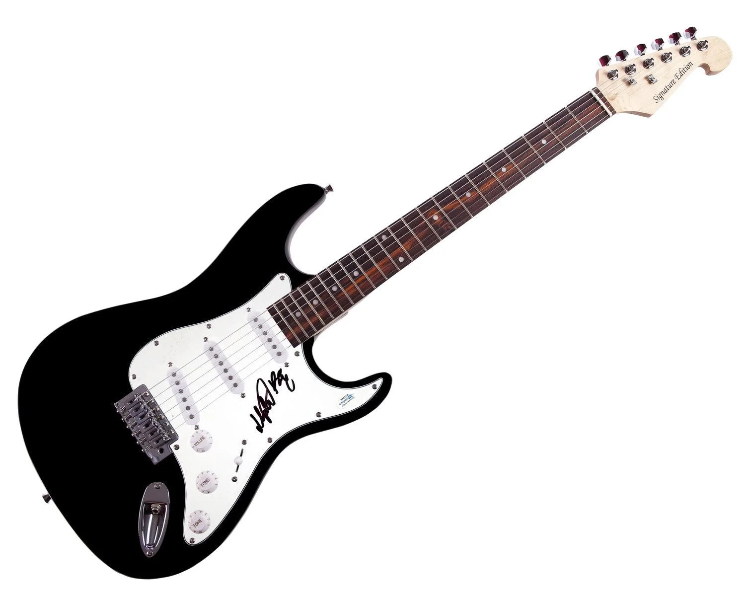 Stephen King Signed Autographed Guitar ACOA, image 3