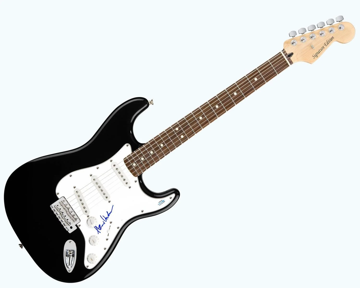 Steve Hackett Signed Autographed Guitar ACOA, image 3