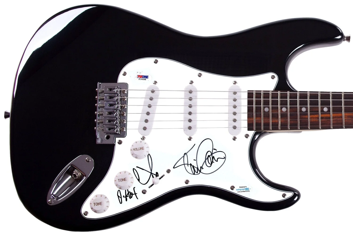 Stryper Signed Autographed Guitar ACOA PSA, image 2