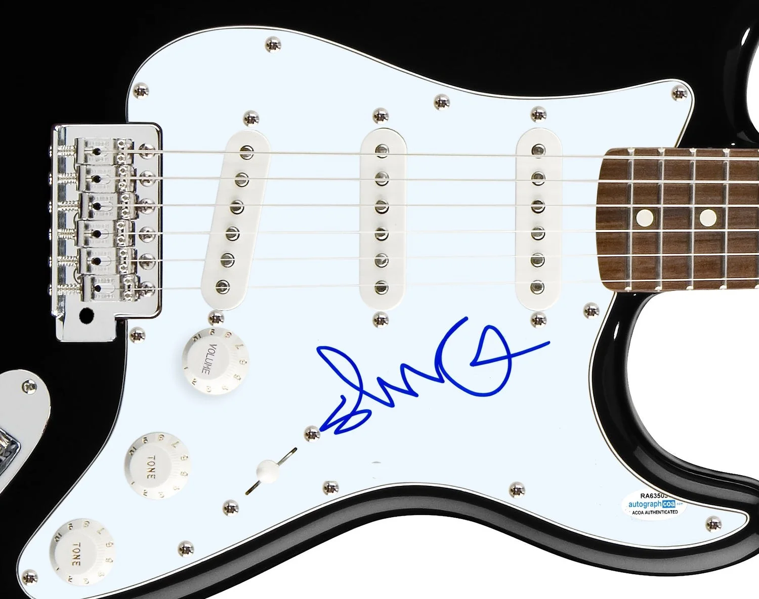 Slug Sean Daley Signed Autographed Guitar ACOA, image 2
