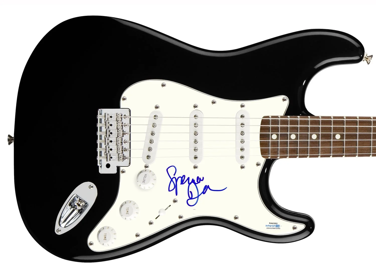 Spencer Davis Group Signed Autographed Guitar ACOA, image 2