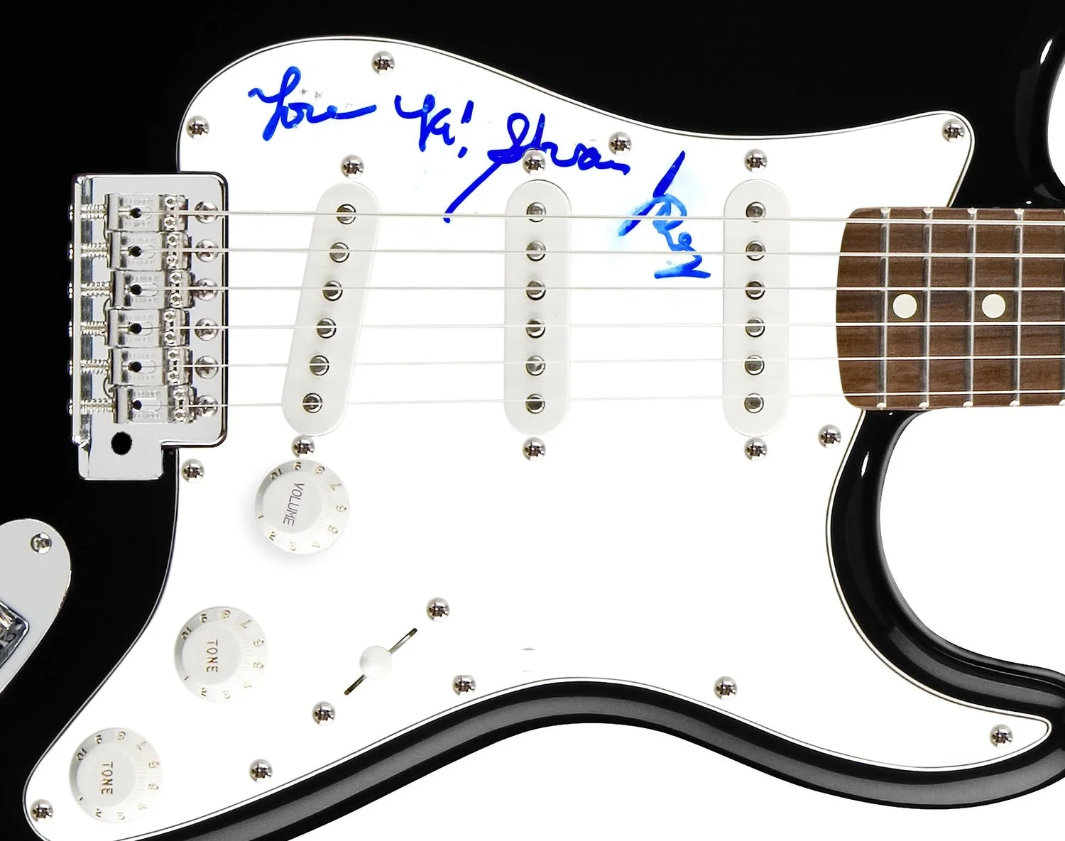Sharon Jones Signed Autographed Guitar The Dap-Kings, image 2