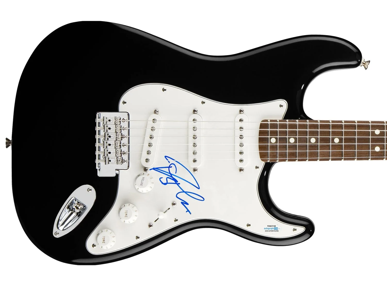 Rob Thomas Signed Autographed Guitar ACOA, image 2