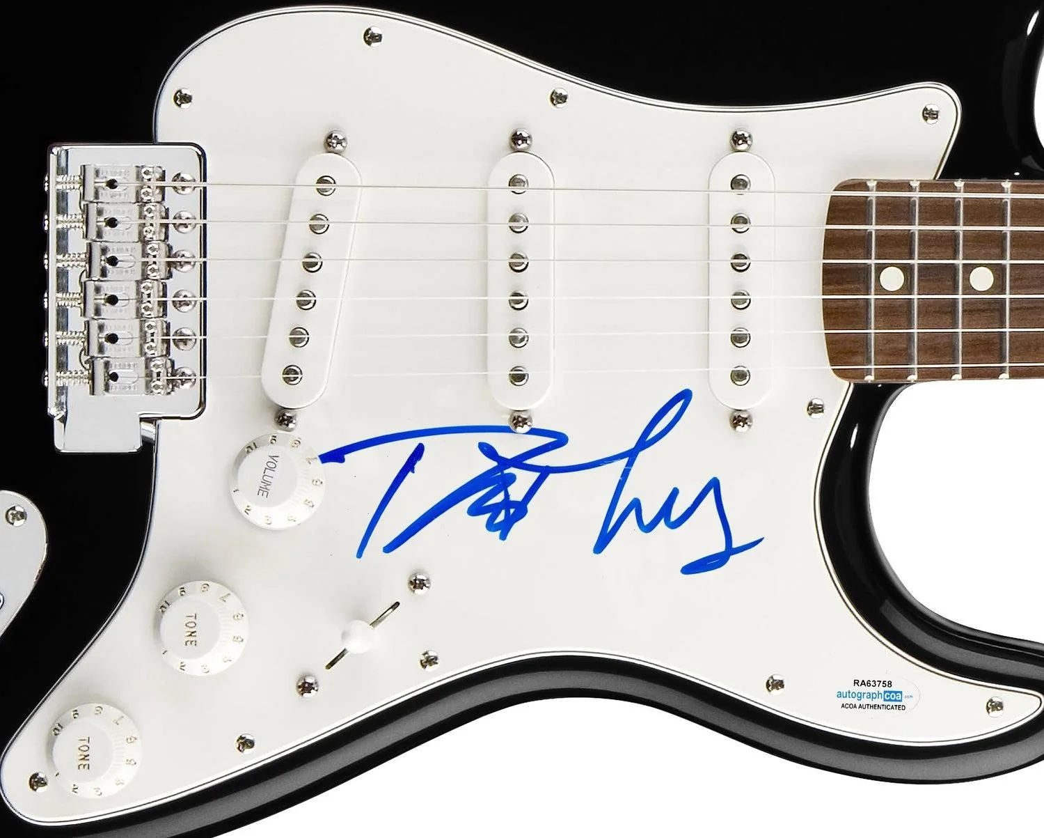 Rob Thomas Signed Autographed Guitar ACOA, image 3