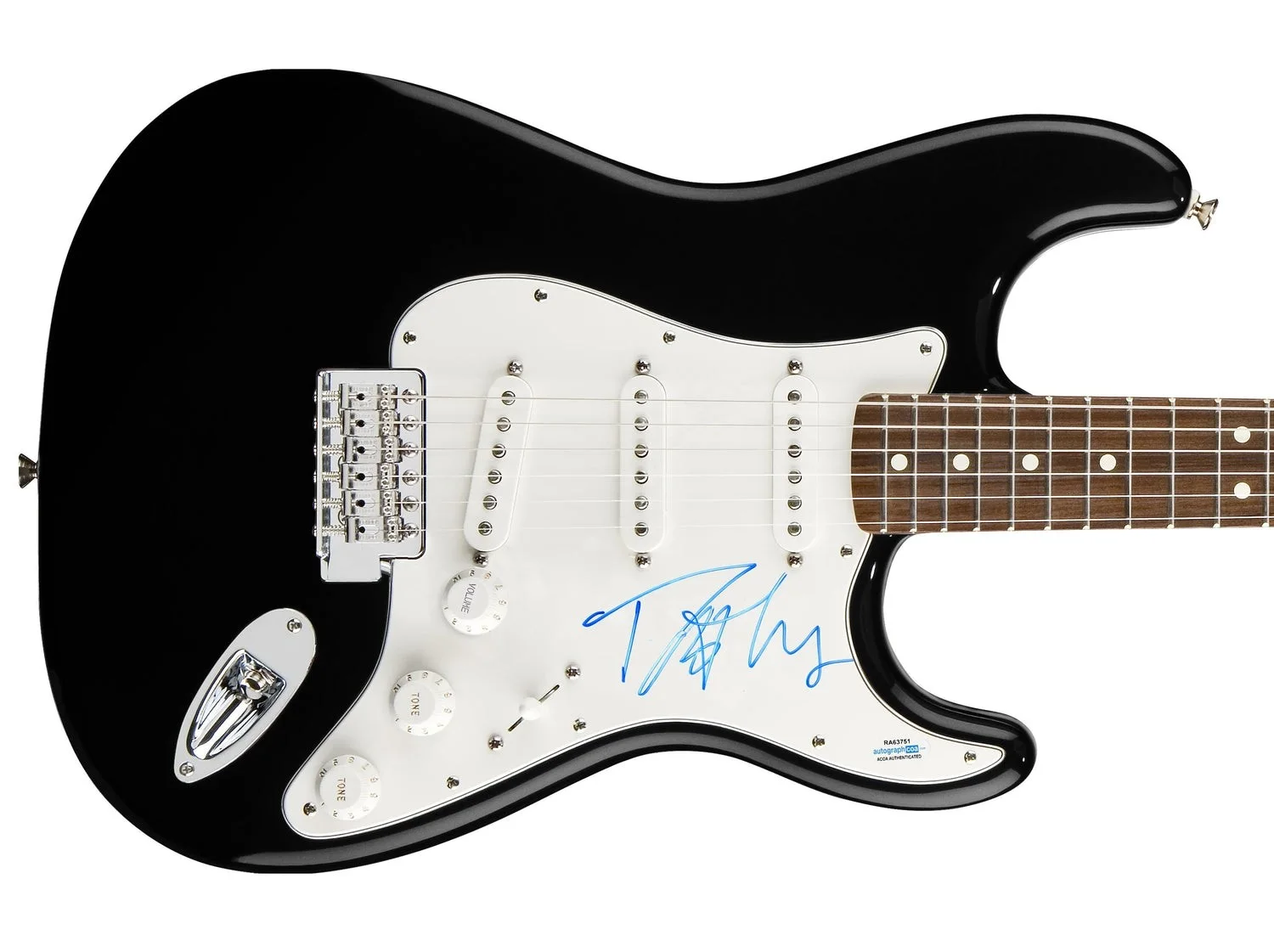 Rob Thomas Signed Autographed Guitar ACOA, image 2
