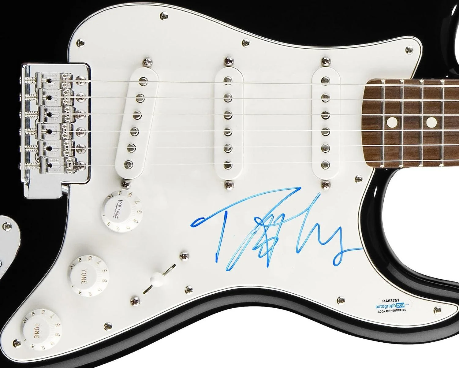 Rob Thomas Signed Autographed Guitar ACOA, image 3