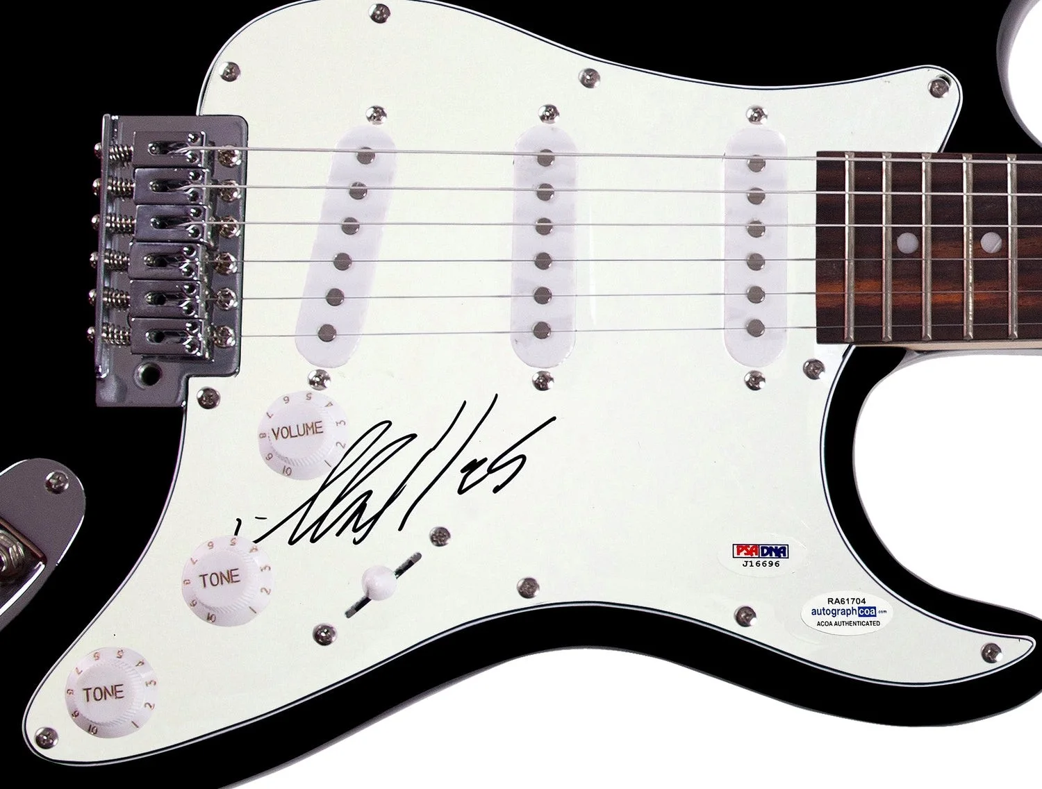 Rolling Stones Mick Taylor Signed Autographed Guitar ACOA, image 2