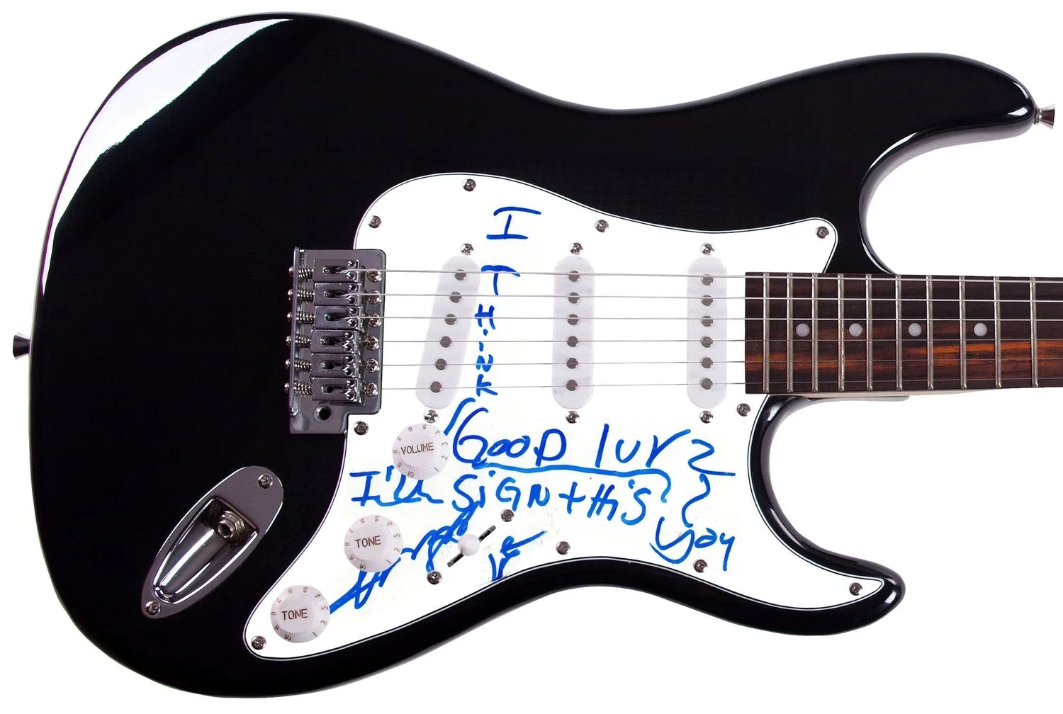 Royal Trux Signed Autographed Guitar, image 2