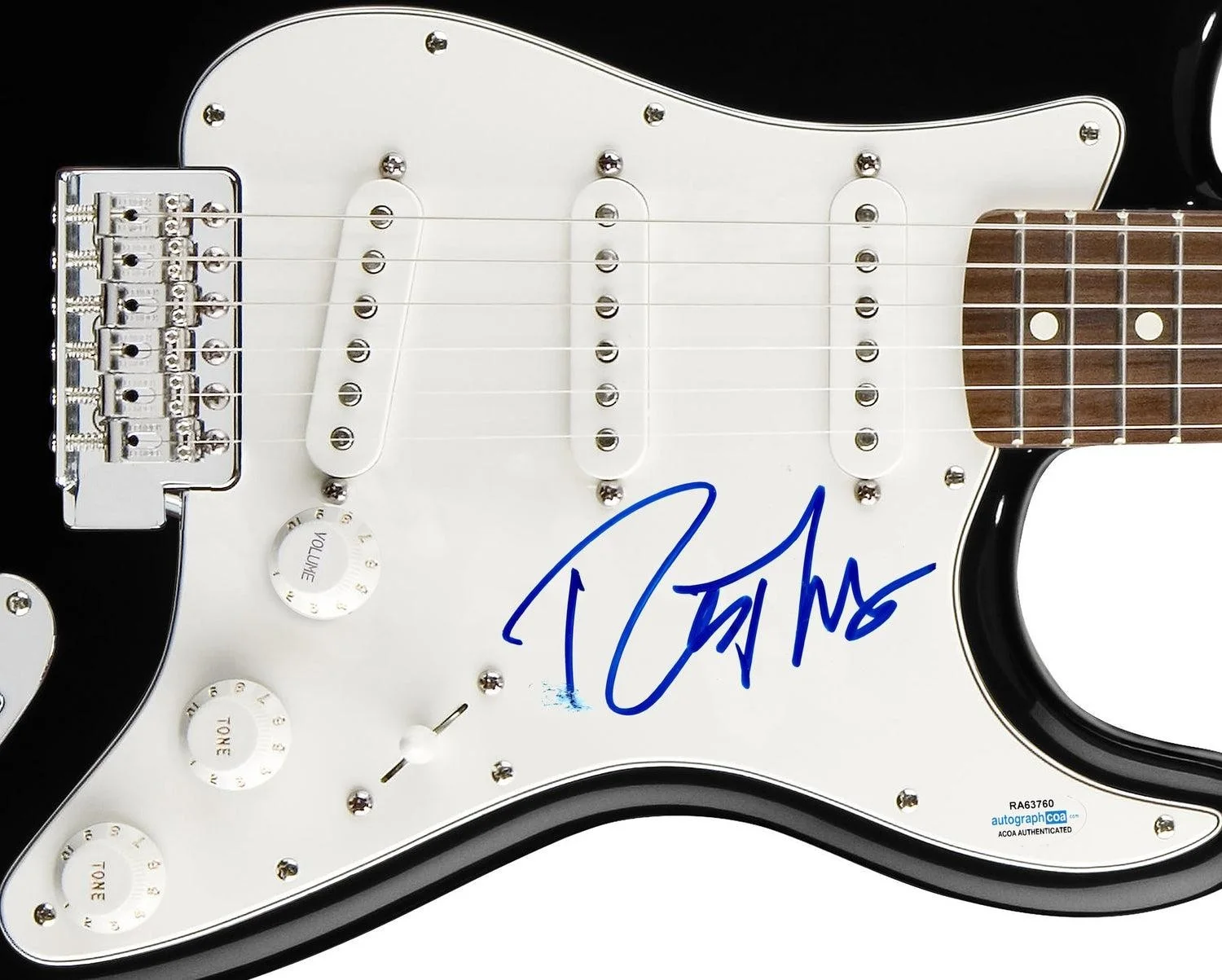 Rob Thomas Signed Autographed Guitar ACOA, изображение 3