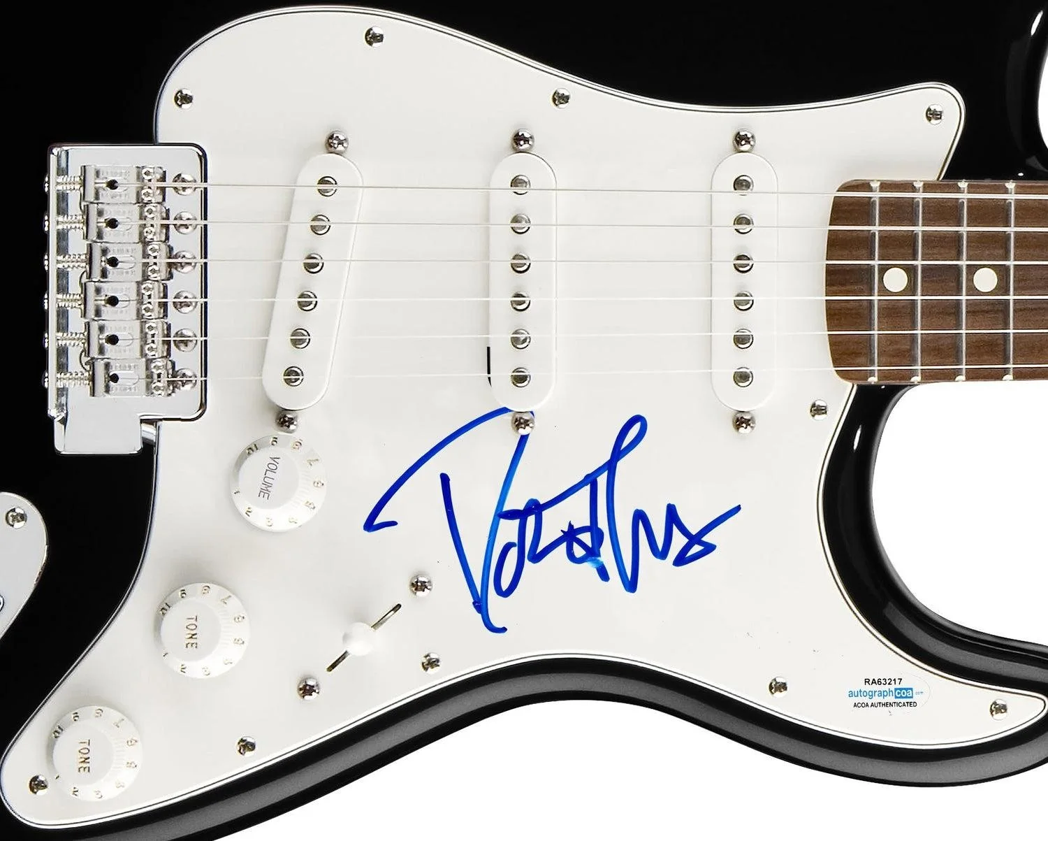 Rob Thomas Signed Autographed Guitar ACOA, image 3