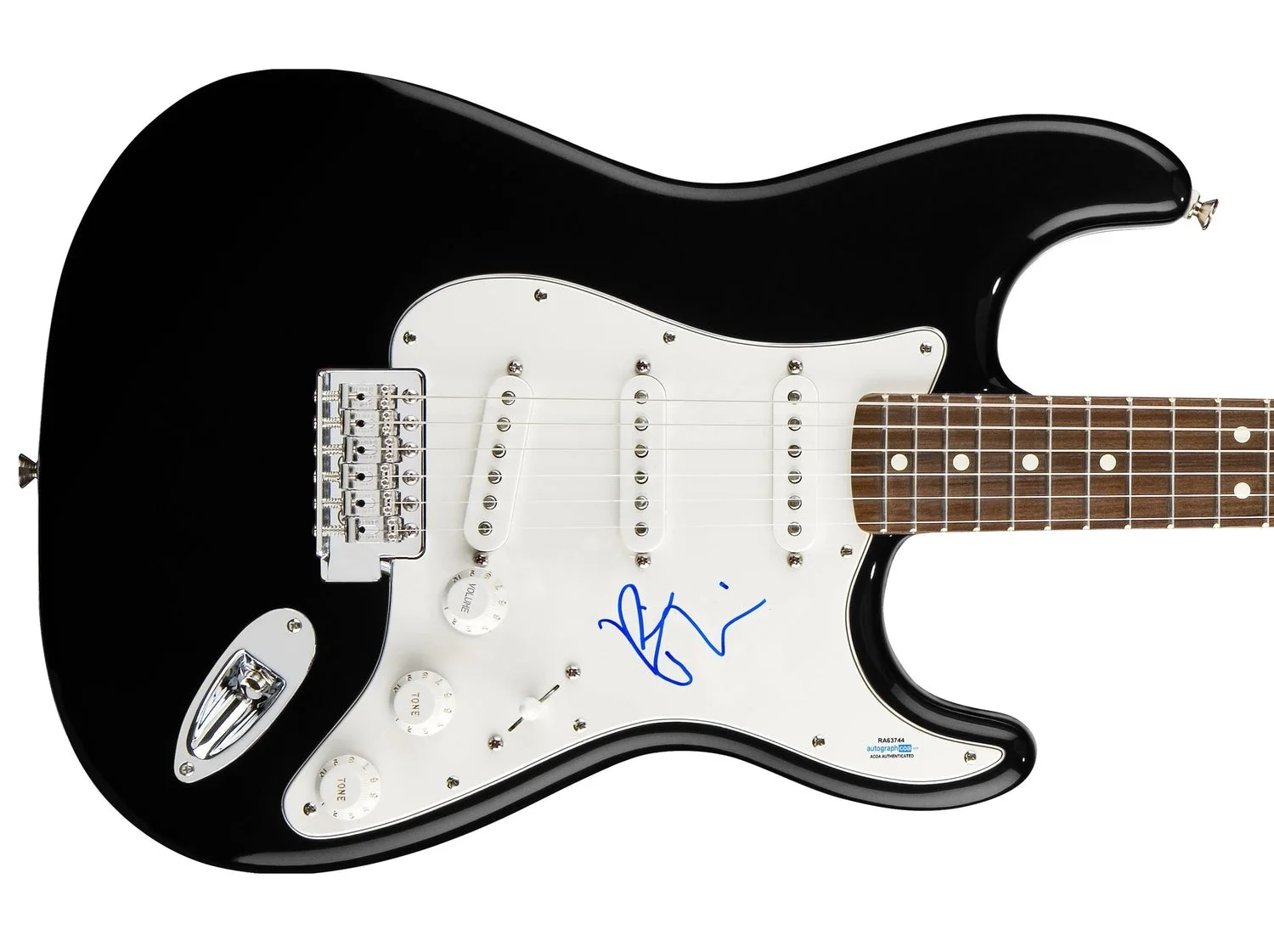 Robin Thicke Signed Autographed Guitar ACOA, image 2