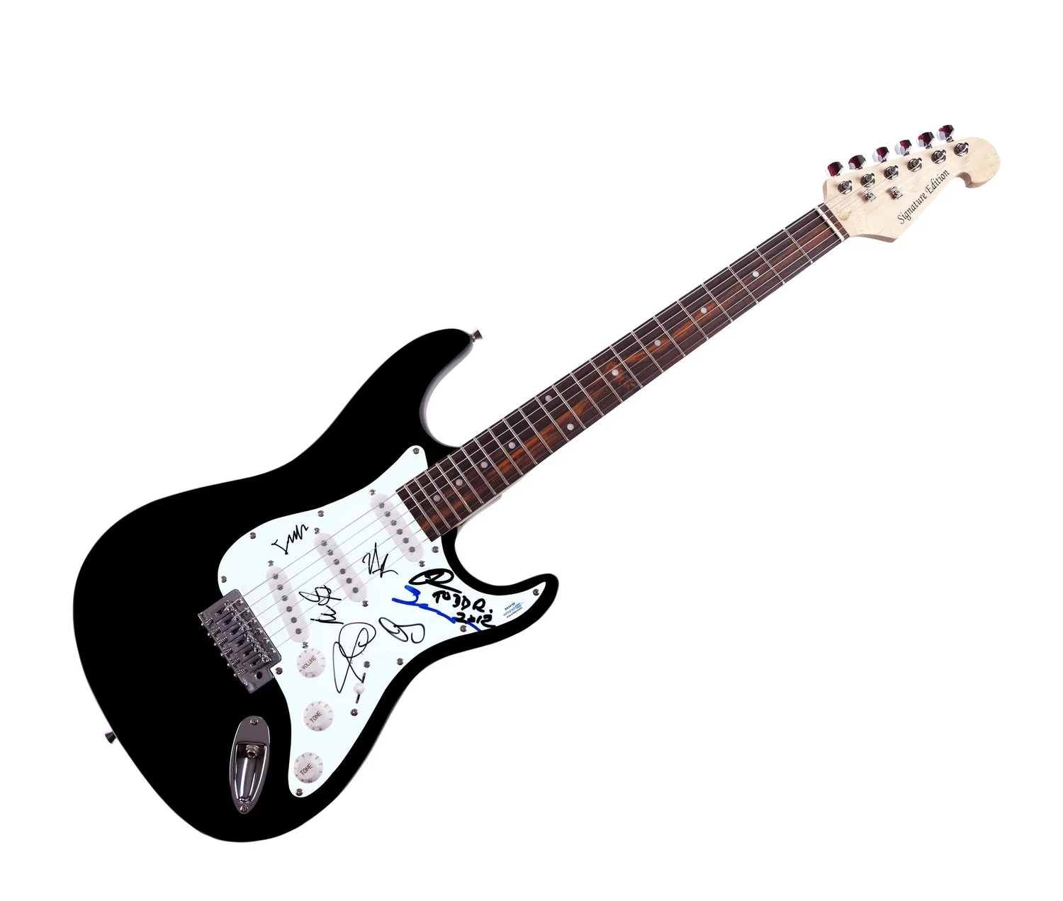 Robert Johnson Tribute Concert Signed Guitar Rundgren Gray Taylor Reid ACOA, image 2