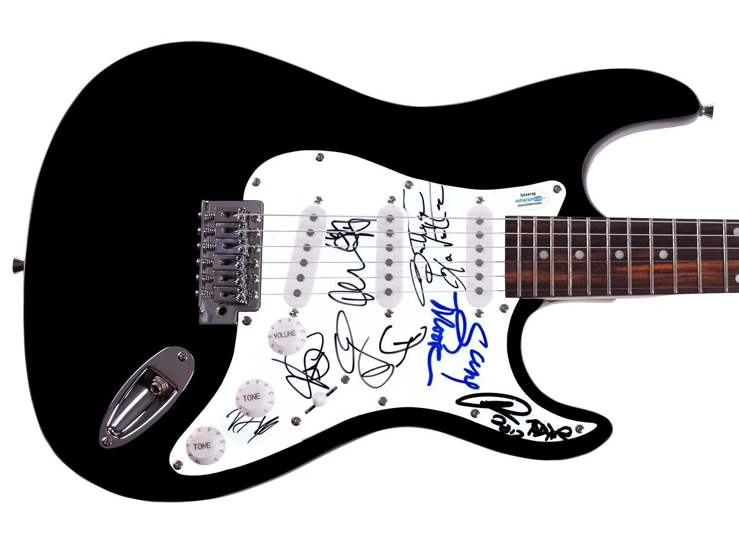 Robert Johnson Tribute Concert Signed Guitar Rundgren Gray Wimbish Reid, изображение 3