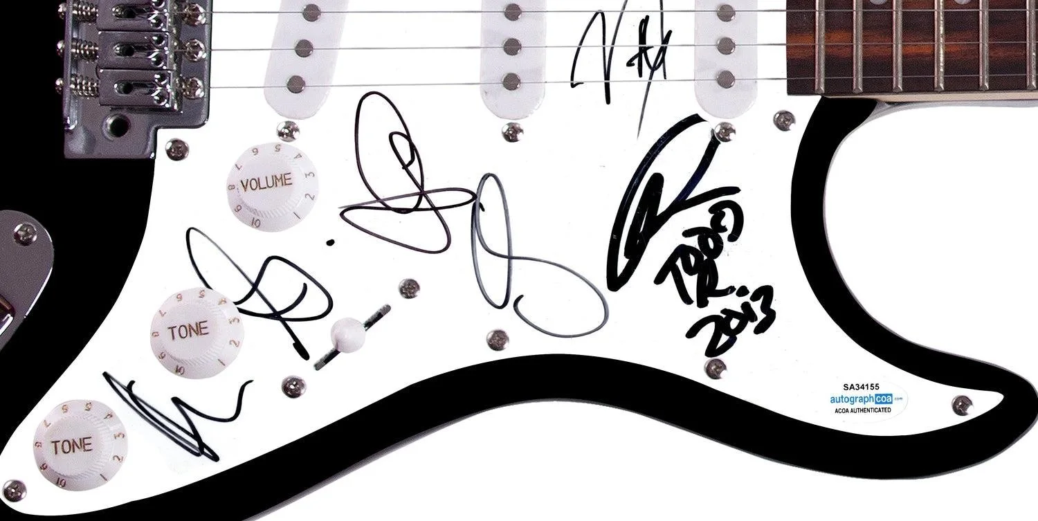 Robert Johnson Tribute Concert Signed Guitar Rundgren Gray Wimbish Reid, изображение 4