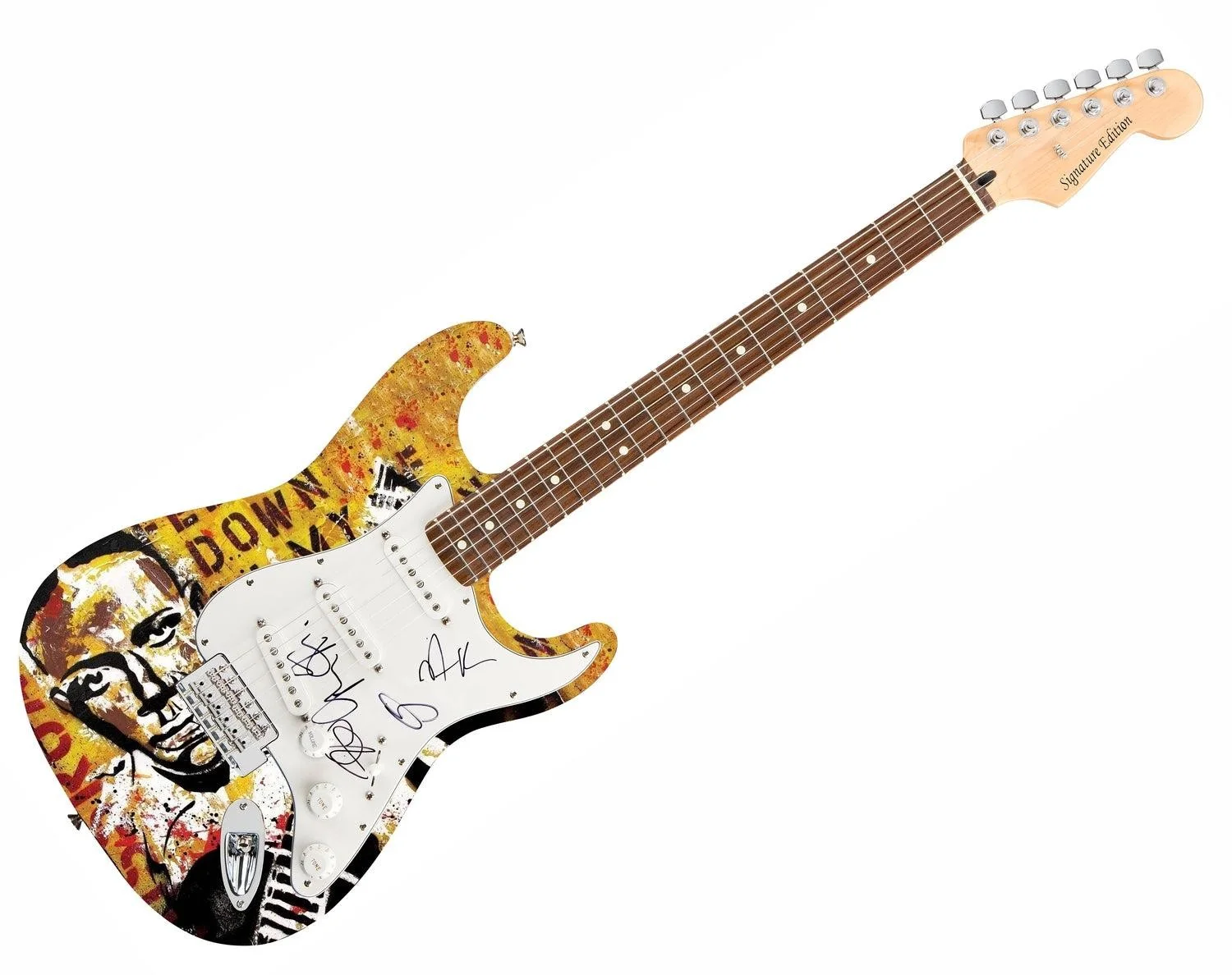 Robert Johnson Tribute Concert Living Colour + Signed Graphics Guitar, изображение 3