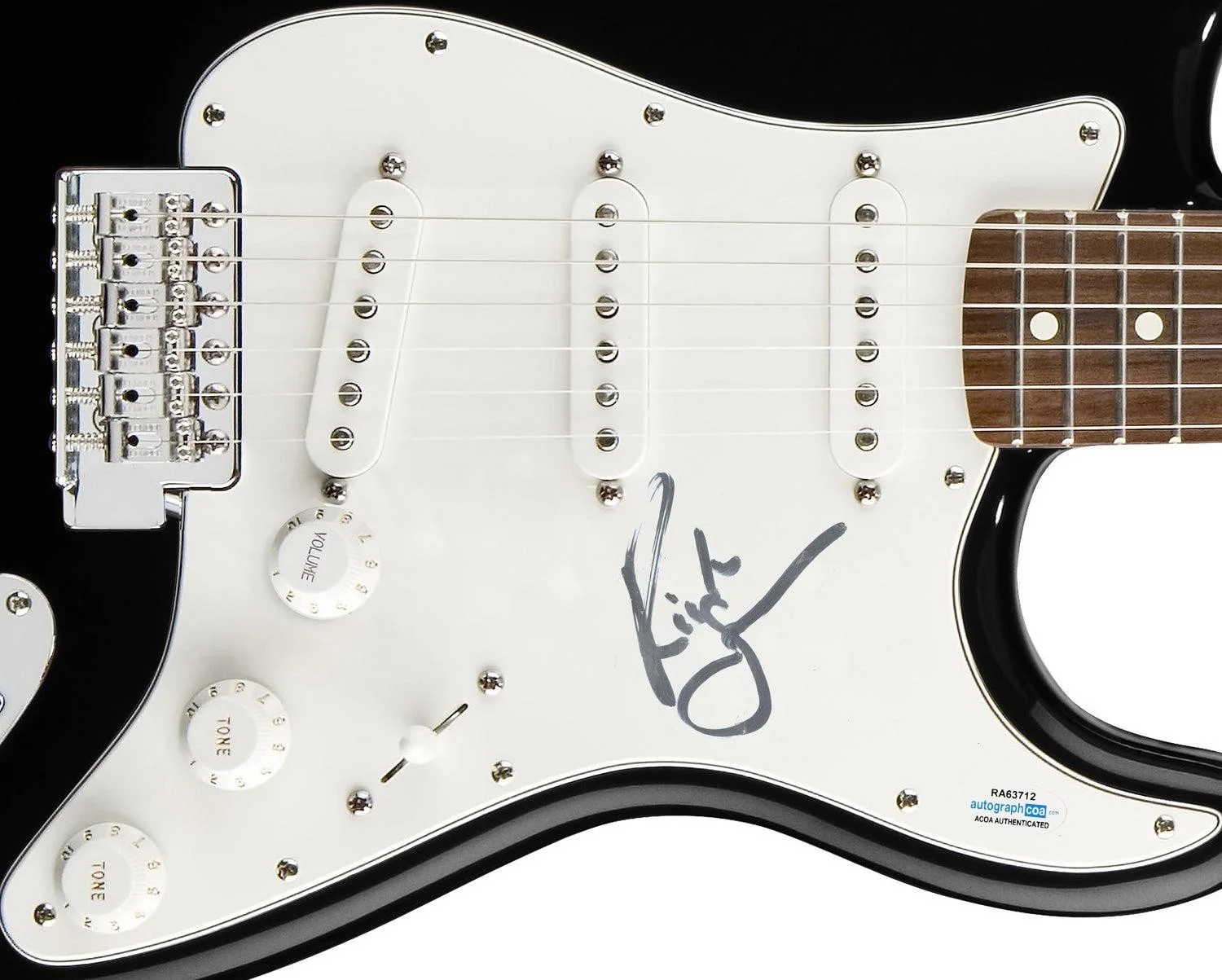Richie Sambora Signed Autographed Guitar ACOA, image 3