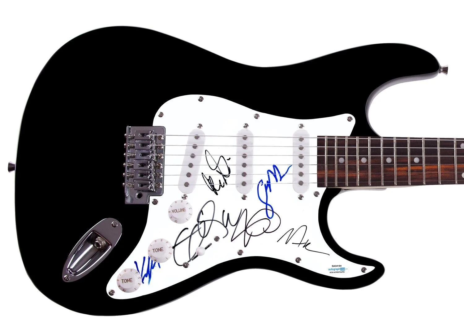 Robert Johnson Tribute Concert Signed Guitar Keb Mo Macy Gray Wimbish Reid, изображение 3