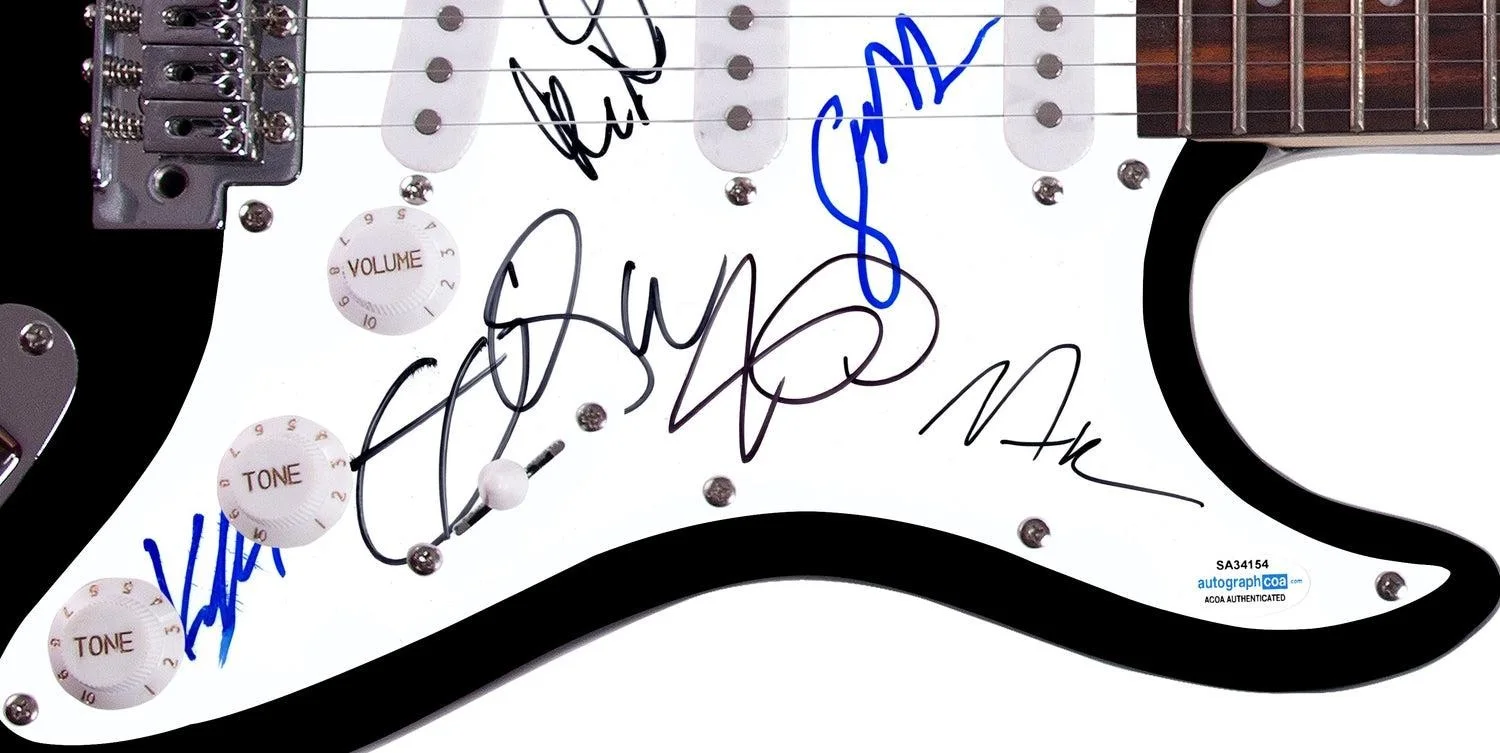 Robert Johnson Tribute Concert Signed Guitar Keb Mo Macy Gray Wimbish Reid, изображение 4