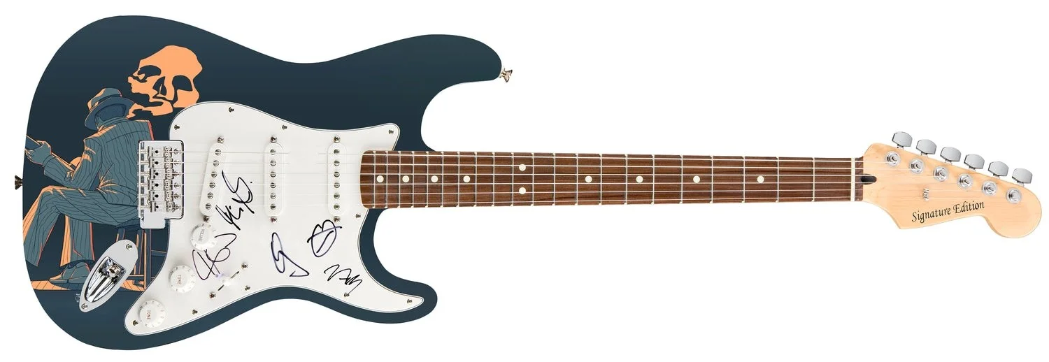 Robert Johnson Tribute Concert Living Colour + Signed Graphics Guitar, image 2