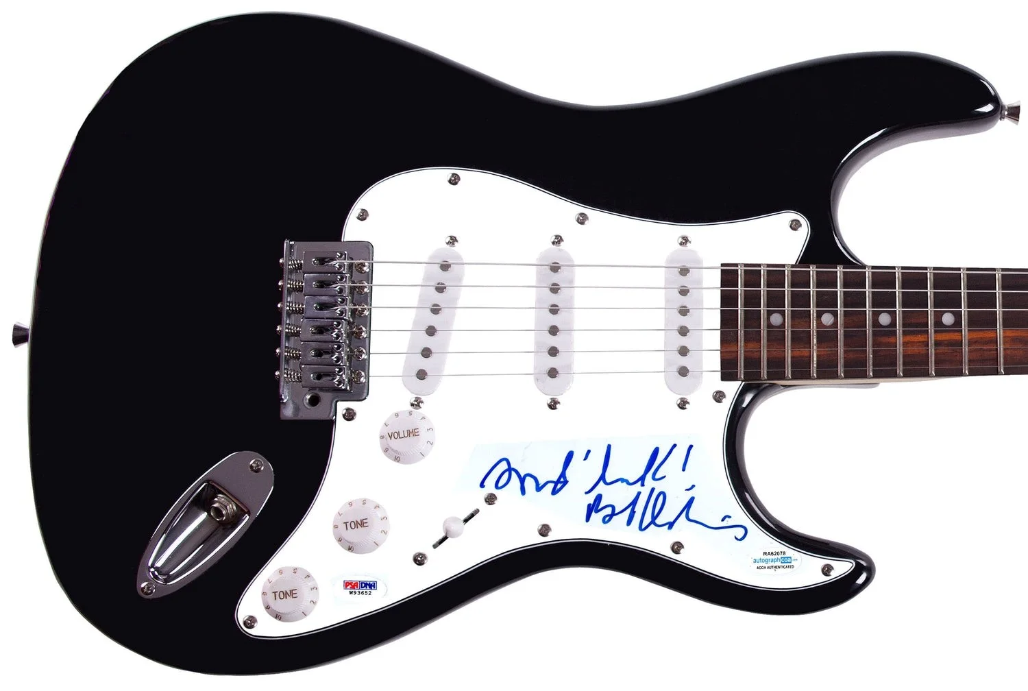 Robert De Niro Signed Autographed Guitar ACOA PSA, image 2