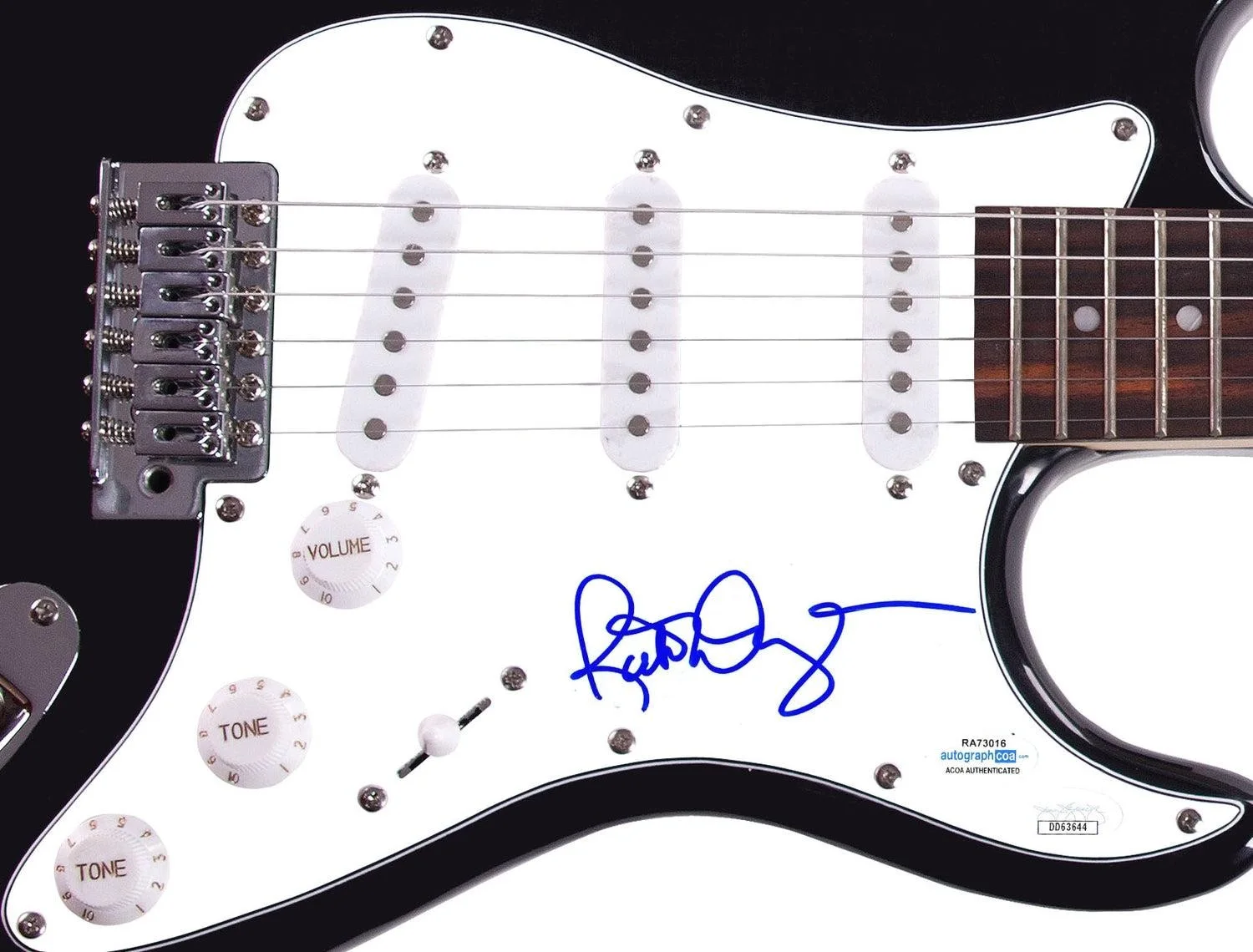 Rick Derringer Signed Autographed Guitar ACOA JSA, image 3