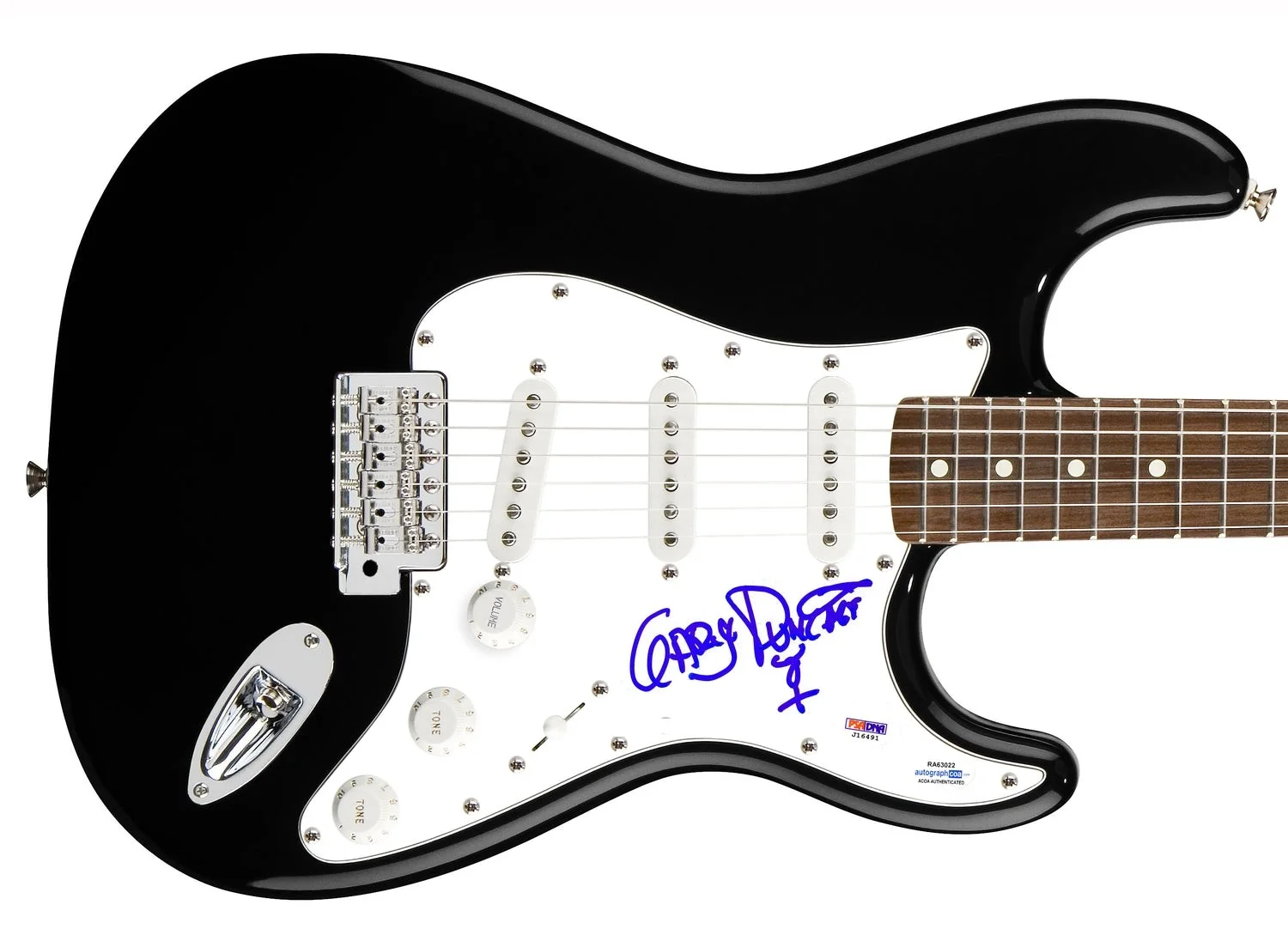 Quicksilver Messenger Service Gary Duncan Signed Autographed Guitar ACOA PSA, image 2
