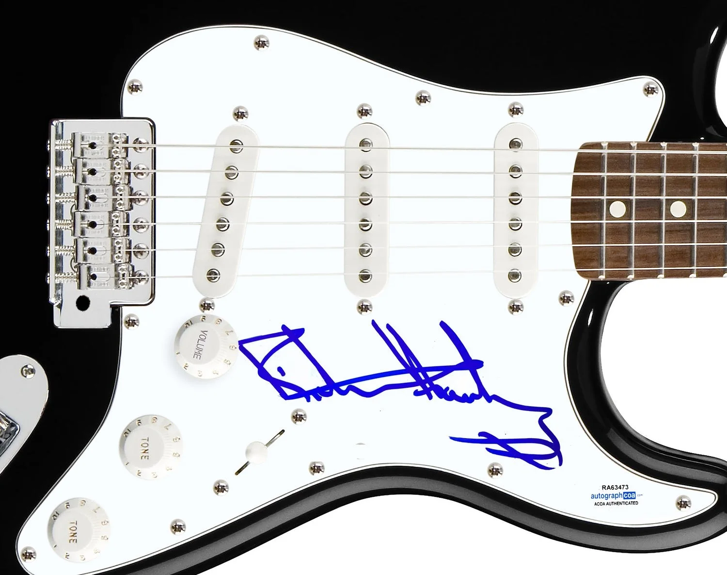Richard Hawley Signed Autographed Guitar ACOA, image 2