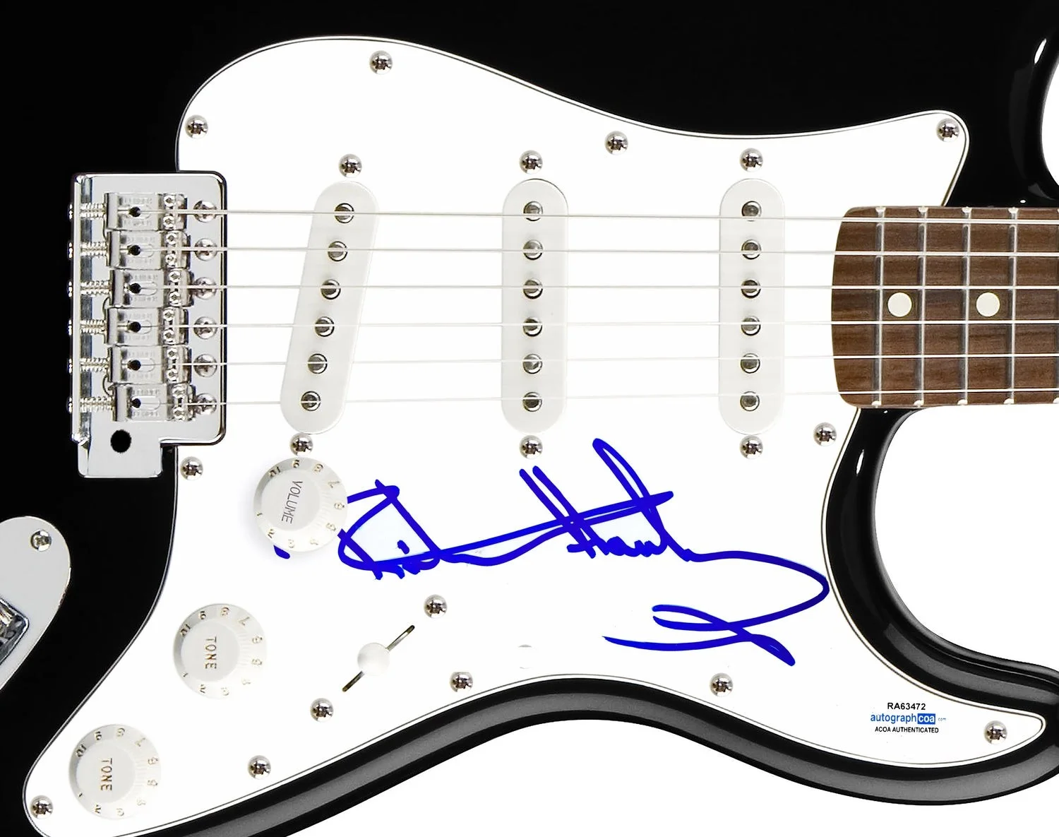 Richard Hawley Signed Autographed Guitar ACOA, image 2
