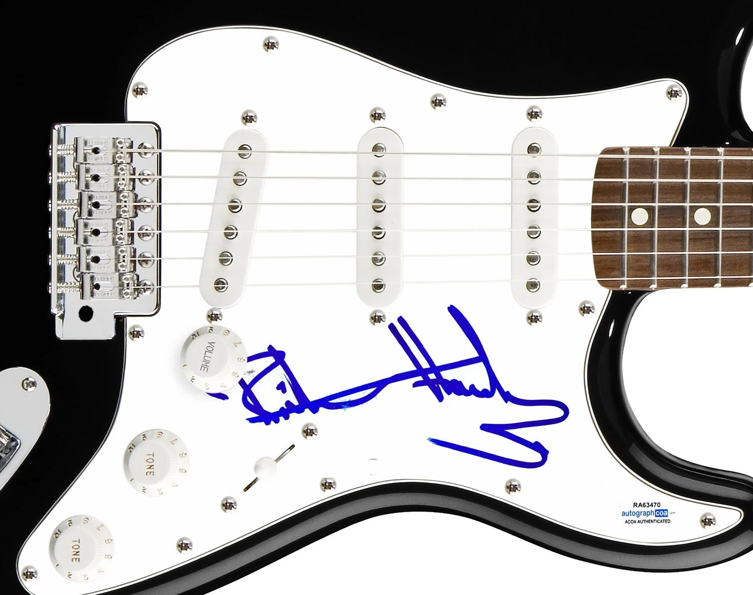 Richard Hawley Signed Autographed Guitar ACOA, image 2