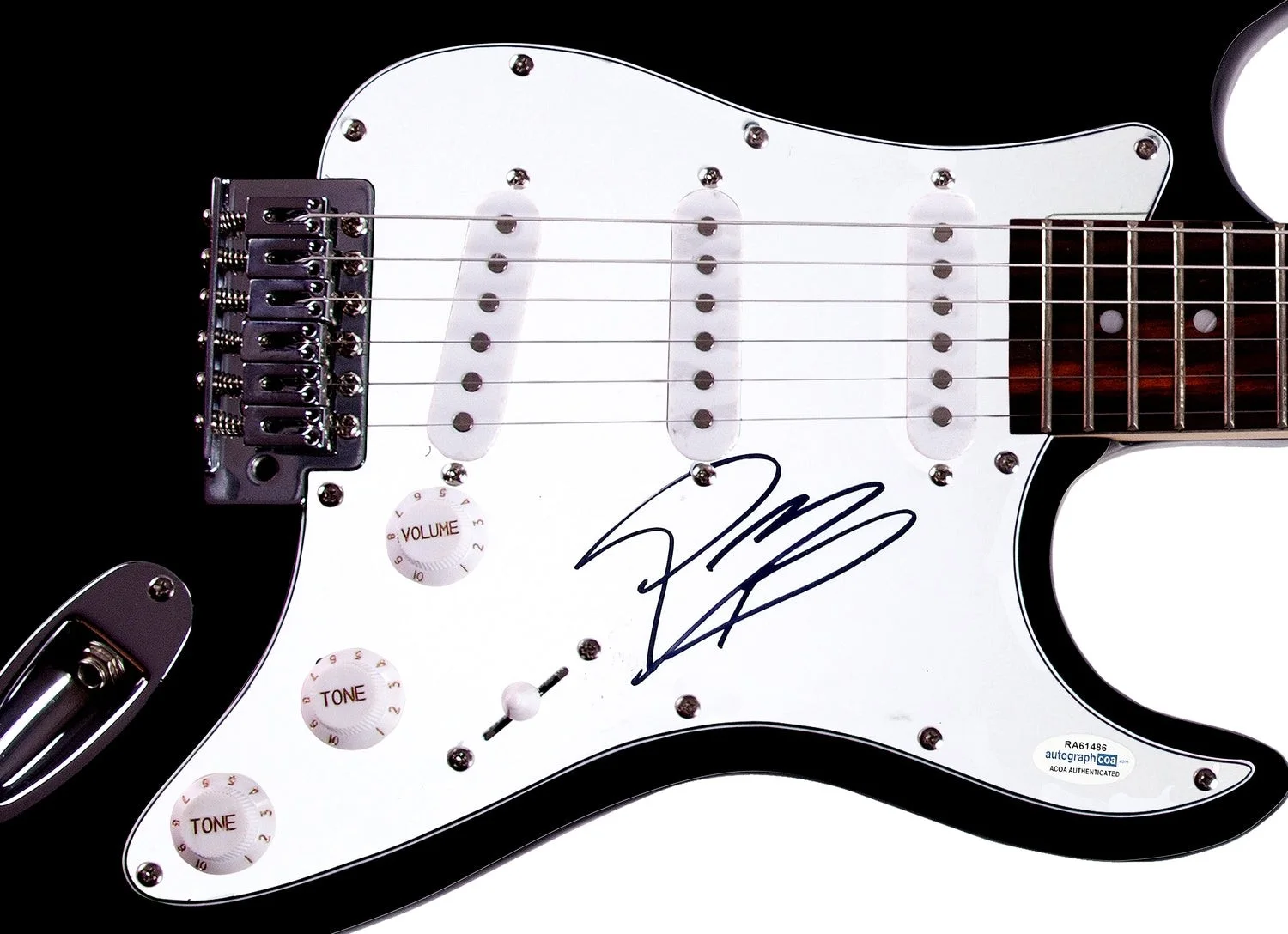 Post Malone Signed Autographed Guitar ACOA, image 2