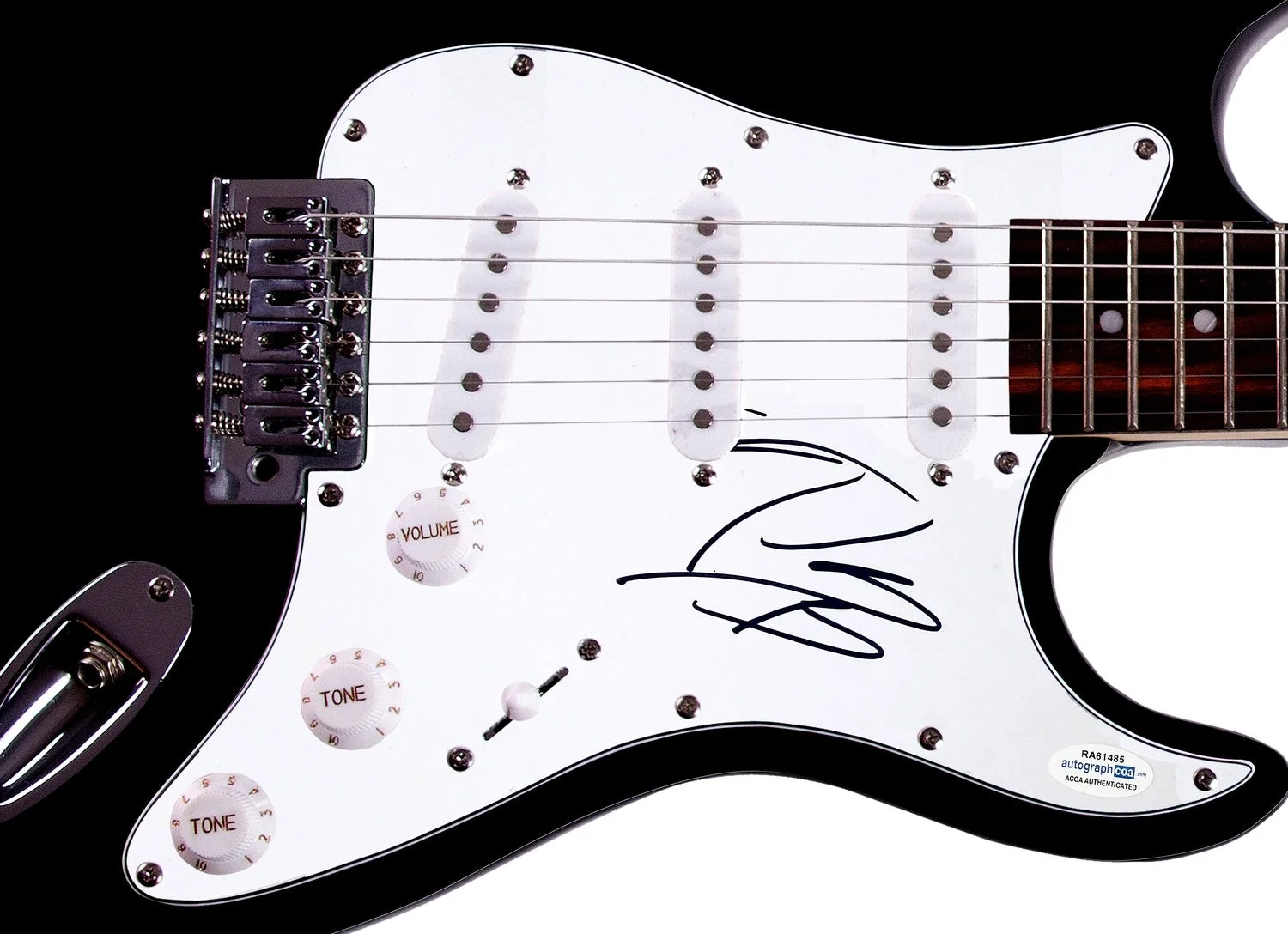 Post Malone Signed Autographed Guitar ACOA, image 2