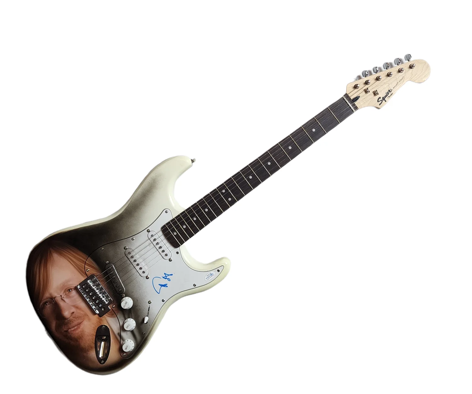 Phish Trey Anastasio Autographed Fender Hand Airbrushed Painting Guitar UACC AFT, изображение 3