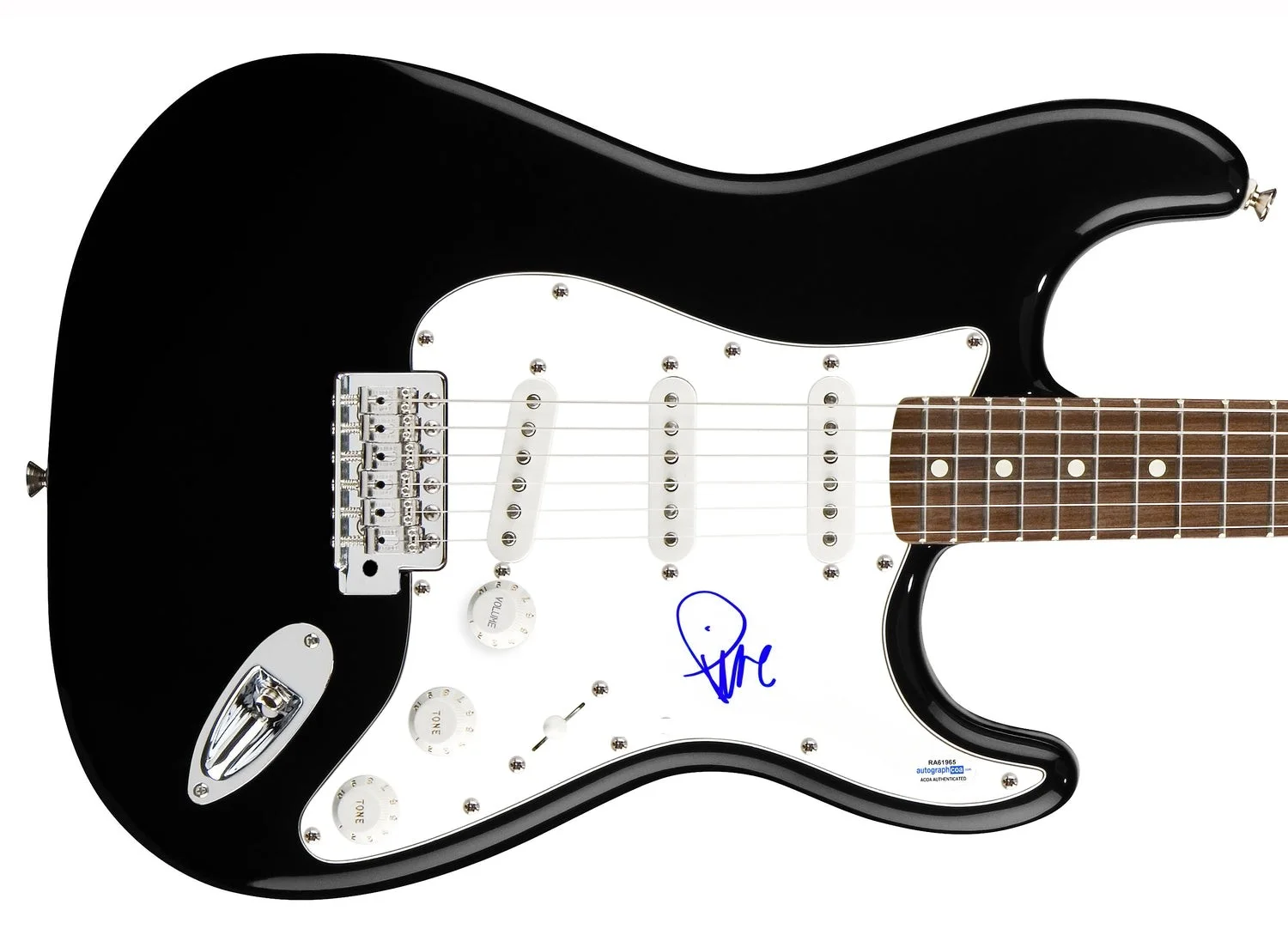 Pierre Bouvier Signed Autographed Guitar ACOA, image 2
