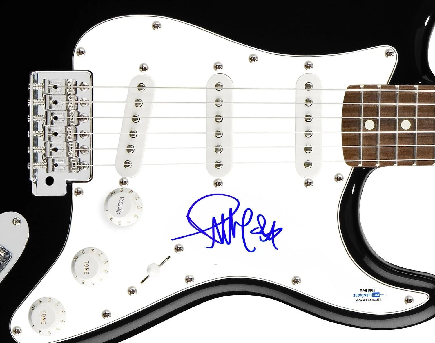 Pierre Bouvier Signed Autographed Guitar ACOA, image 3