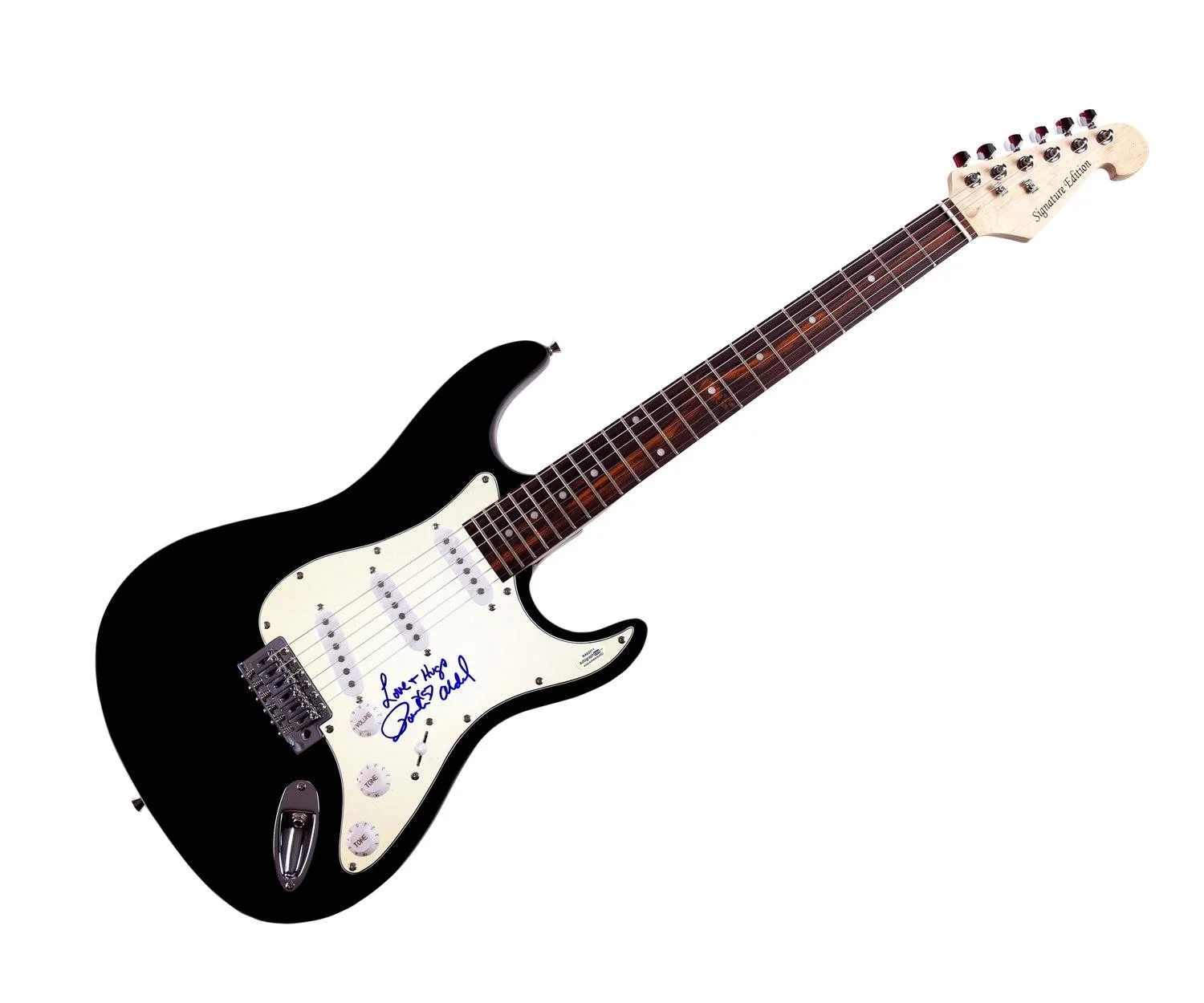 Paula Abdul Signed Autographed Guitar ACOA, image 3