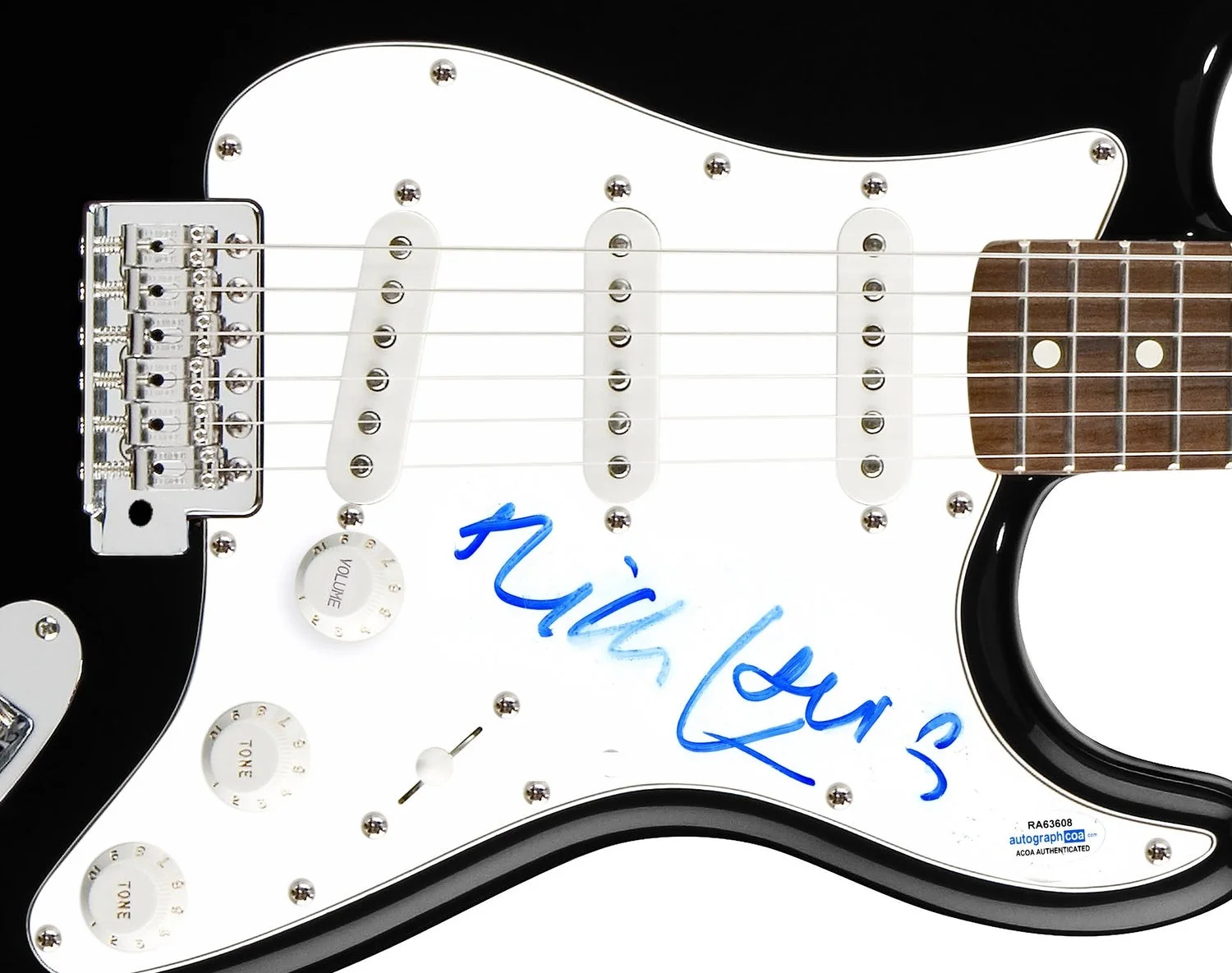 Nick Lowe Signed Autographed Guitar ACOA, image 2