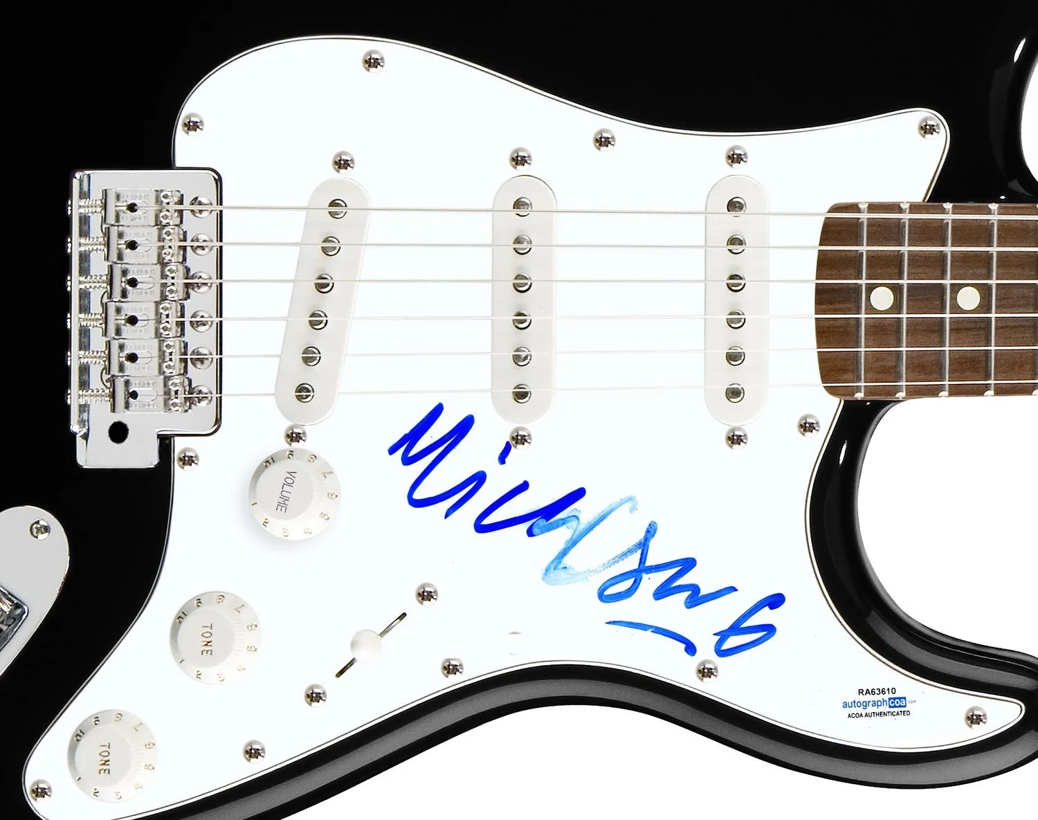 Nick Lowe Signed Autographed Guitar ACOA, image 2