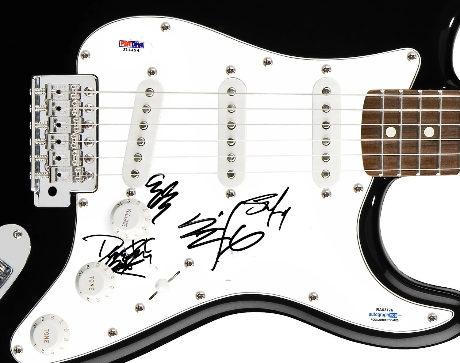 Mushroomhead Signed Autographed Guitar ACOA PSA, image 2