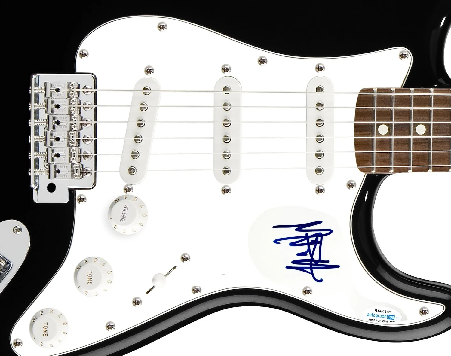 Michael Pitt Signed Autographed Guitar Hedwig ACOA, image 2