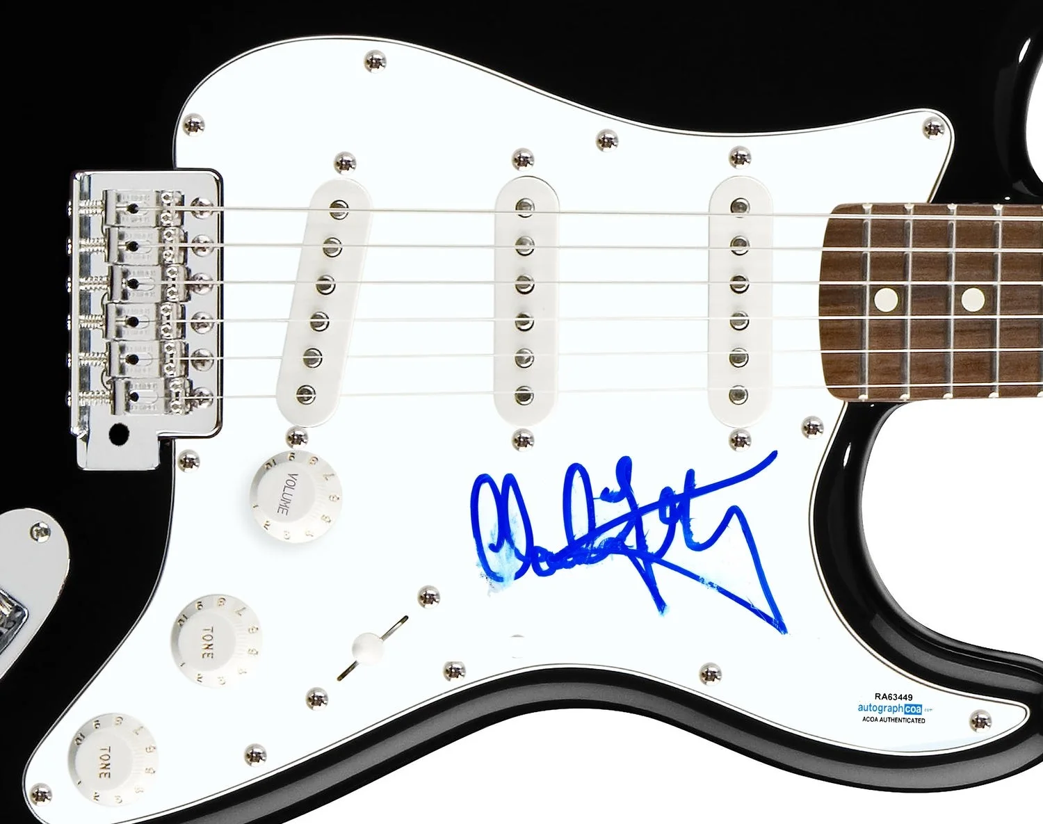 Manuel G?ttsching Signed Autographed Guitar ACOA, image 2